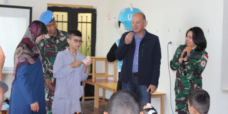 Peduli Kesehatan Anak, Satgas Indobatt UNIFIL Gelar Penyuluhan di Lebanon Peduli Kesehatan Anak, Satgas Indobatt UNIFIL Gelar Penyuluhan di Lebanon