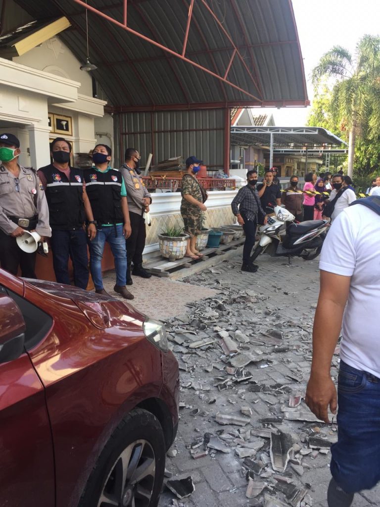 Satu Rumah di Cemara Asri Rubuh Akibat Ledakan
