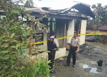 Diduga Ledakan Tabung LPG Dua Rumah Dilalap Sijago Merah
