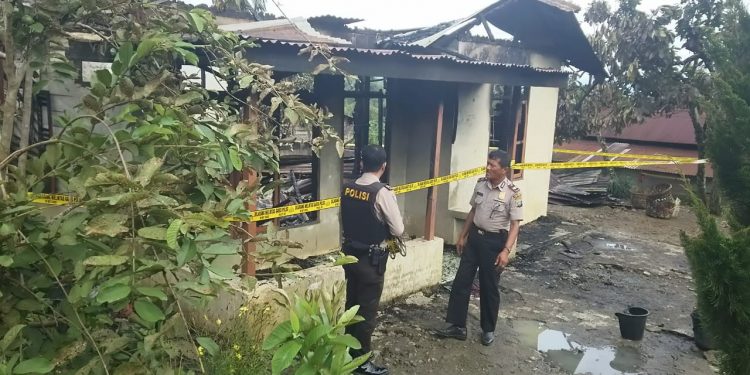 Diduga Ledakan Tabung LPG Dua Rumah Dilalap Sijago Merah