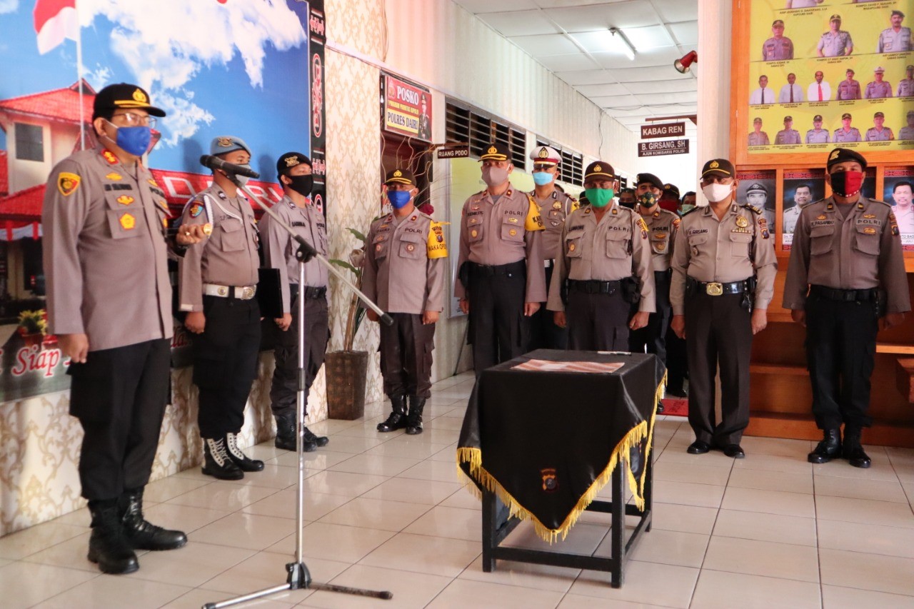 Polsek Sidikalang Kota, Tanah Pinem, dan Parongil Punya Komandan Baru
