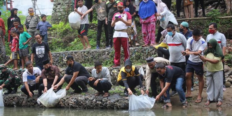 Kapolres Padangsidimpuan dan Forkopimda Lepas 10 Ribu Benih Ikan di Lubuk Larangan Kapolres Padangsidimpuan dan Forkopimda Lepas 10 Ribu Benih Ikan di Lubuk Larangan