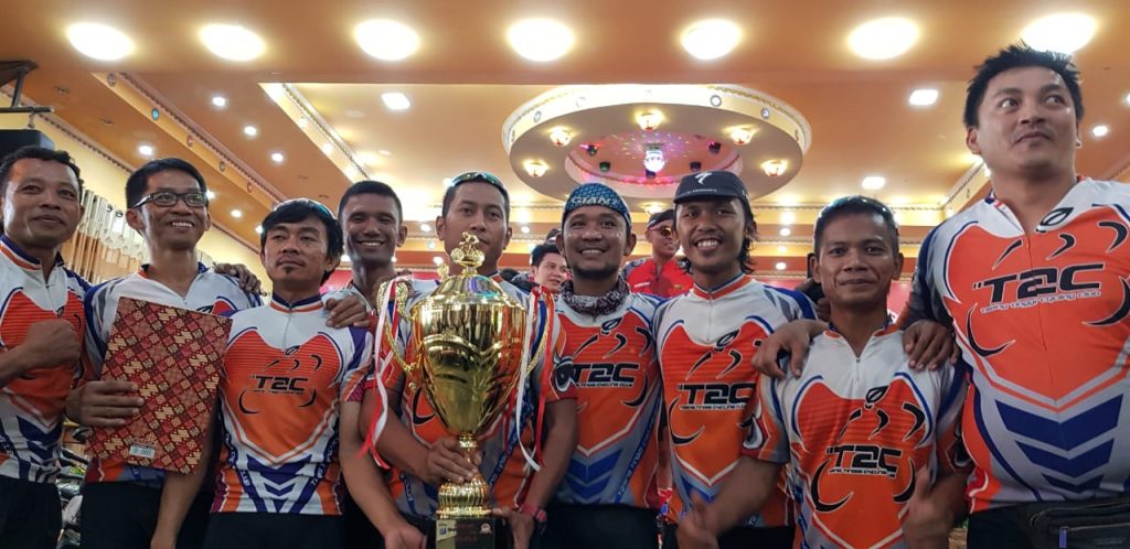 Pesepeda Tour De Bhayangkara Polda Sumut 2019 Gowes dari Medan ke Pantai Bali Lestari 
