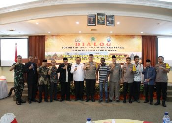 Tokoh Lintas Agama Sumut Deklarasi Pemilu Damai