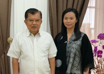 Sutradara Hollywood asal Indonesia, Livi Zheng Temui Wakil Presiden