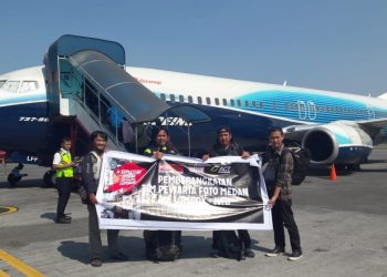 Mengusung Misi Kemanusiaan, Empat Pewarta Foto dari Medan Berangkat ke Lombok