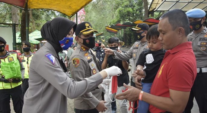 Long Weekend, Kapolres Bogor Bersama Dandim Cek Kawasan Wisata Puncak