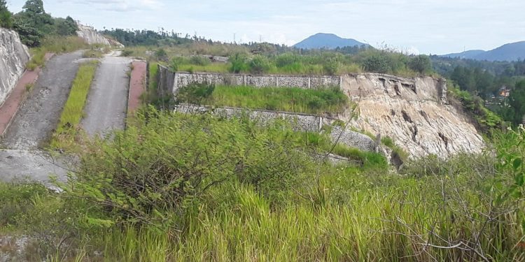 Persawahan Warga Taput Tertimbun Longsor Imbas Pembangunan Kampus II IAKN