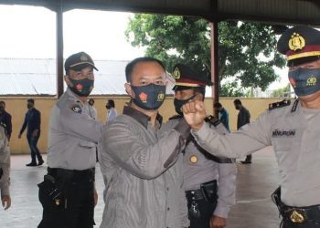 Selamat! Wakapolres Labuhanbatu Pimpin Upacara Korps Raport Kenaikan Pangkat