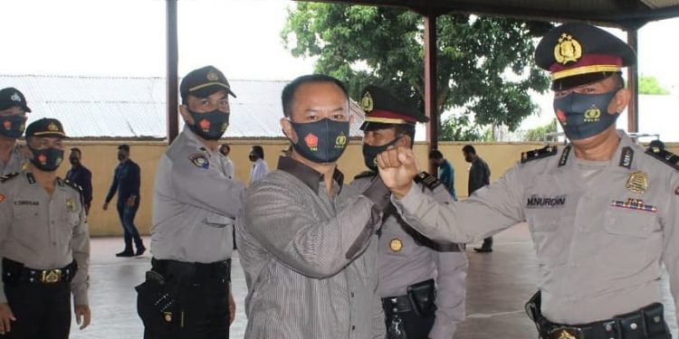 Selamat! Wakapolres Labuhanbatu Pimpin Upacara Korps Raport Kenaikan Pangkat