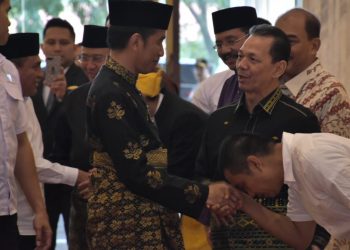 Wali Kota Pematangsiantar Hadiri Pembukaan MTQ Nasional XXVII 2018 Sumut yang Dibuka Oleh Presiden Jokowi