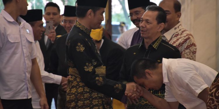 Wali Kota Pematangsiantar Hadiri Pembukaan MTQ Nasional XXVII 2018 Sumut yang Dibuka Oleh Presiden Jokowi