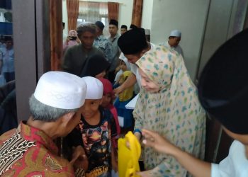Masuki Rumah Dinas, Kapolres Mandailing Natal Gelar Doa Bersama dan Santuni Anak Yatim Piatu