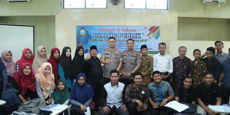 Kapolrestabes Medan Ajak Mahasiswa Bijak Bermedia Sosial
