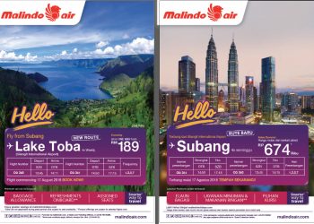 Akses Danau Toba Kian Terbuka, Maskapai Malindo Air dan Air Asia Akan Buka Rute Baru Ke Bandara Silangit
