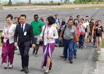 Inaugural Flight Malindo Air Jadi Kado Indah HUT Kemerdekaan RI ke-73 untuk Danau Toba