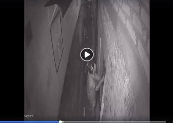 Kerap Meresahkan Warga, Aksi Maling di Siantar ini pun Terekam CCTV