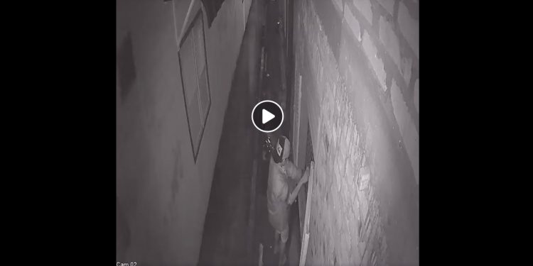 Kerap Meresahkan Warga, Aksi Maling di Siantar ini pun Terekam CCTV