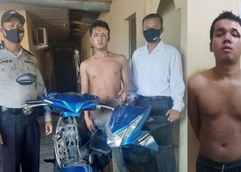Curi Sepedamotor Mama Muda yang Hendak Belanja, Pria ini Diciduk Tekab