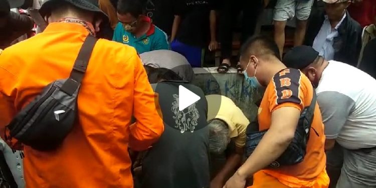 Hujan Deras di Medan, Marolop Butarbutar Jatuh ke Parit dan Hilang