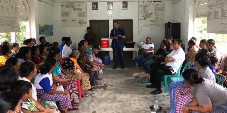 Martin Manurung Serap Aspirasi 688 Kepala Keluarga di Amborgang...