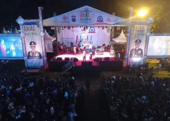 D'Masiv dan Punxgoaran Meriahkan Millenial Safety Road Festival Polres Siantar