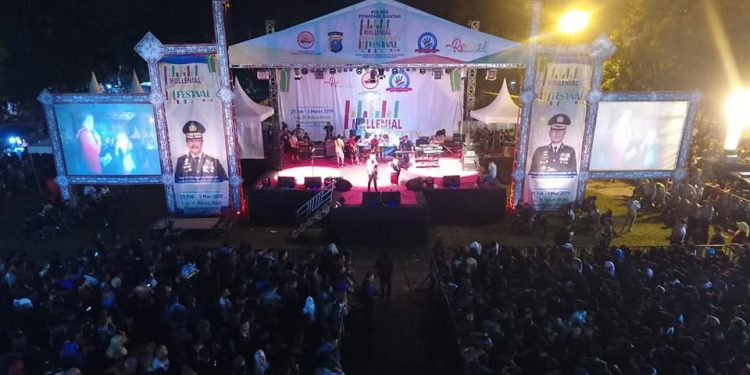 D'Masiv dan Punxgoaran Meriahkan Millenial Safety Road Festival Polres Siantar
