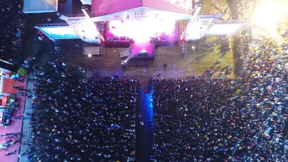 D'Masiv dan Punxgoaran Meriahkan Millenial Safety Road Festival Polres Siantar