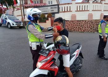 Operasi Patuh Toba Berakhir, di Taput Ditemukan 1.500 Warga Tak Bermasker