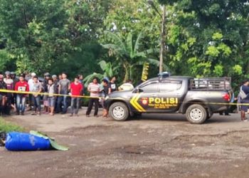 Penemuan Mayat Mr X Dalam Drum Plastik Hebohkan Warga