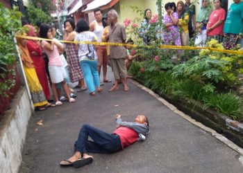Petugas Jaga Malam Ditemukan Tewas di Jalan Letda Sudjono