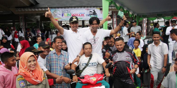Jalan Sehat MCM Fun Walk Semarakkan Peringatan Isra Mikraj di Siantar
