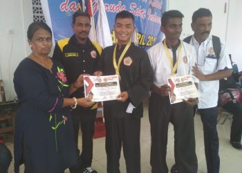 Prajurit Yonif 122/Tombak Sakti Raih Medali Emas di Kejuaraan Karateka Internasional