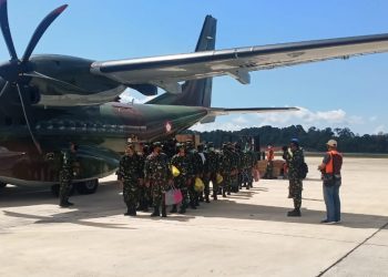 RSKI Covid-19 Pulau Galang Lakukan Pergantian Tenaga Medis