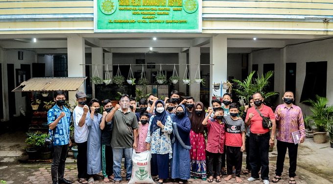 Silaturahmi ke Panti Asuhan Taruna Melati, Dokter Susanti Ajak Anak-anak Patuhi Protokol Kesehatan