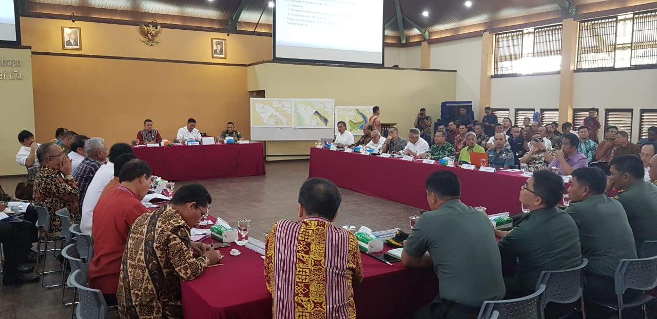 Pangdam I Bukit Barisan Hadiri Rapat Koordinasi Bahas Danau Toba Bersama Luhut Panjaitan