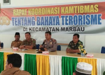 Kapolsek Merbau Giat Kordinasi Antisipasi Aksi Terorisme