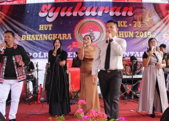 Meriahnya Puncak HUT ke-73 Bhayangkara di Polres Siantar