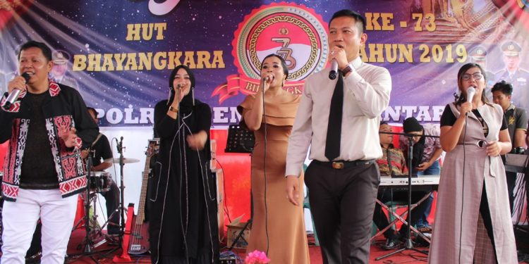Meriahnya Puncak HUT ke-73 Bhayangkara di Polres Siantar