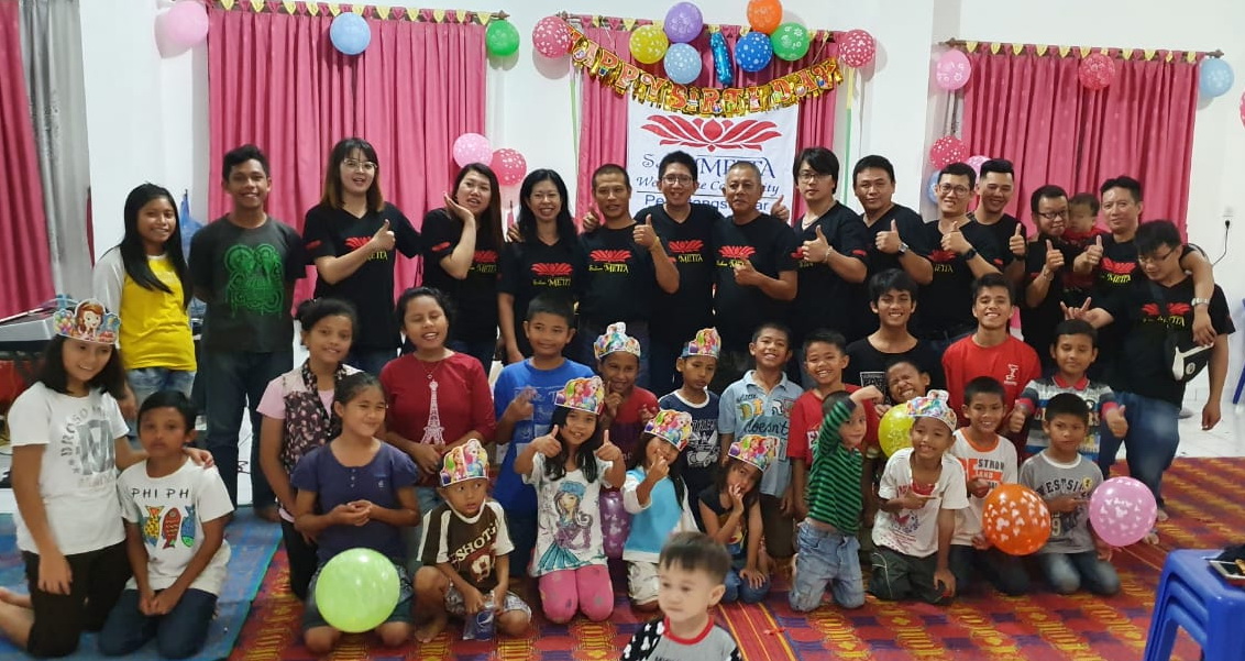 Salam METTA Rayakan HUT dan Berbagi Keceriaan Bersama Anak Panti Asuhan