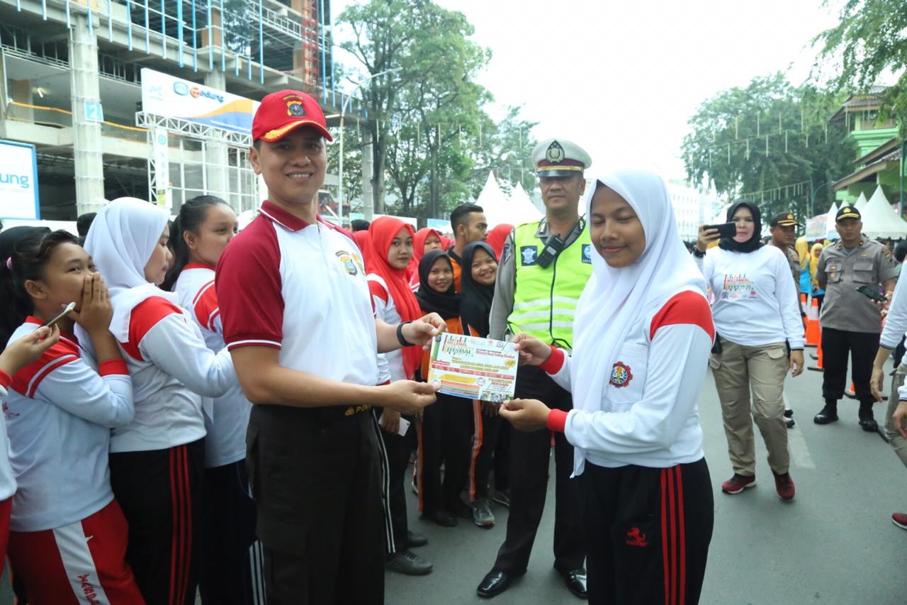 Ini Cara Kapolrestabes Medan Sosialisasikan "Milleneal Road Safety Festival"
