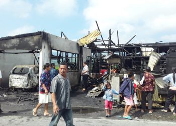 Lolongan Anjing Selamatkan Keluarga Mimbar Hutagalung dari Kebakaran, Naas Anjingya Terjebak Dalam Kobaran Api