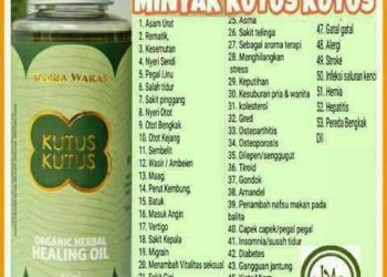 Solusi Sehat Tanpa Minum Obat, Minyak Herbal Kutus–Kutus
