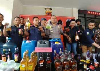 Kerap Makan Korban, Miras Oplosan dan Miras Impor Gelap Disita