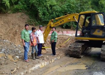 18 Kali Jembatan Siduadua Parapat Tertimbun Longsor, Direncanakan Bangun Jembatan Baru