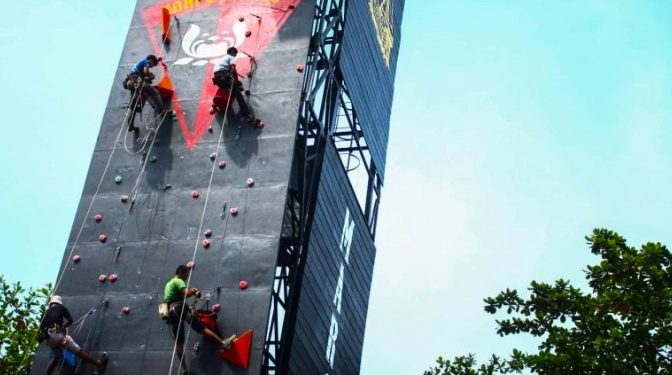 Puluhan Atlet Ikuti Kejurnas Panjat Tebing Kapolda Sumut Cup