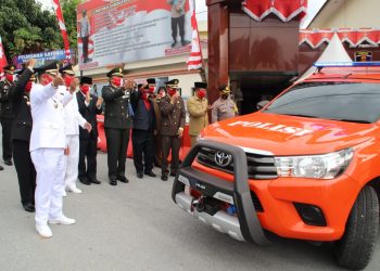 Dandim 0210 TU dan Kapolres Taput Luncurkan 6 Mobil Internet Gratis
