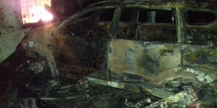 Kebakaran 4 Rumah di Panei Tongah Diduga Akibat Dibakar Dua Pria