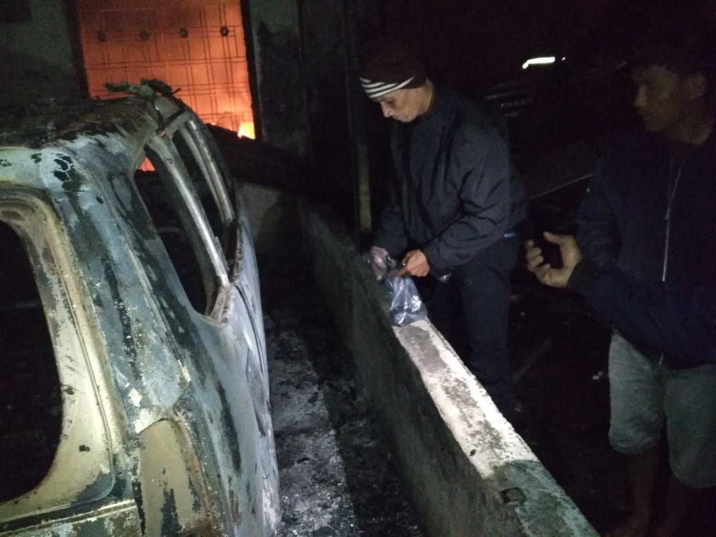 Kebakaran 4 Rumah di Panei Tongah Diduga Akibat Dibakar Dua Pria