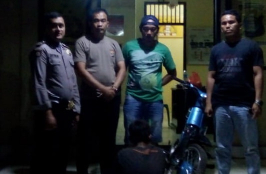 Hendak Jual Motor Curian, Remaja 18 Tahun Dibekuk Polisi Hendak Jual Motor Curian, Remaja 18 Tahun Dibekuk Polisi